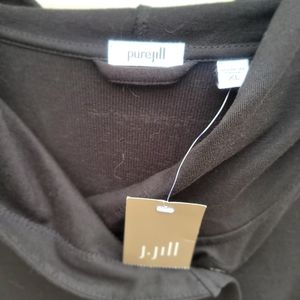 J Jill hoodie cardigan